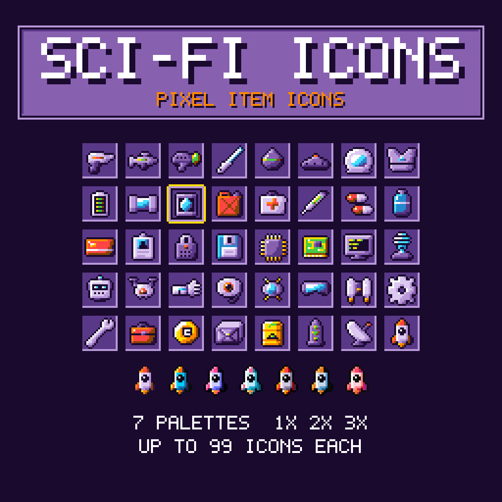 Sci-Fi Icons cover