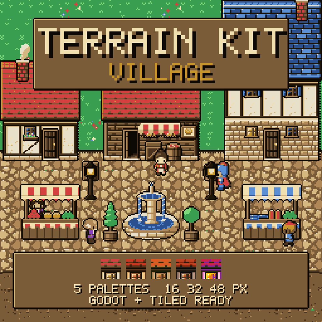 Terrain Kit: Village cover