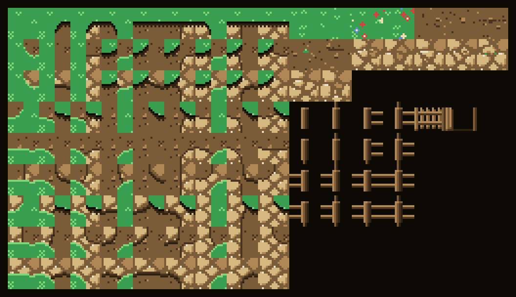The terrain sheet