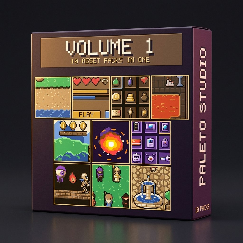 The Volume 1 box with the nine packs on its front